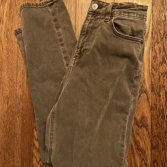American Eagle Outfitters Tan Jeans - Picture 2 of 3